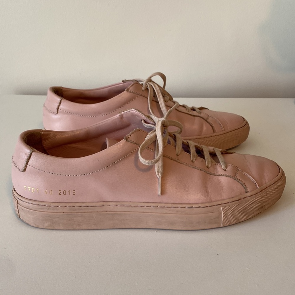 Common Projects Original Achilles Low Sneakers Bl… - image 4